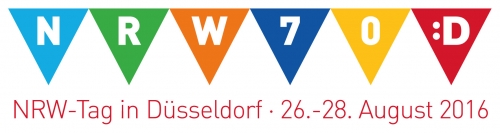NRW Tag 2016 - 70. Geburtstag - Historischer Jahrmarkt zwischen Stadttor und Rheinturm