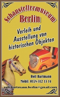 Rolf Hartmann, Schaustellermuseum Berlin